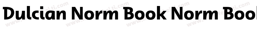 Dulcian Norm Book Norm Book字体转换